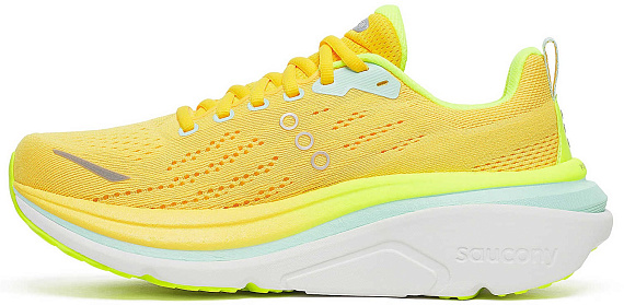 Кроссовки женские Saucony Hurricane 25 Sunrise/Citron - Фото 5 большая
