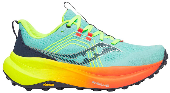 Кроссовки женские Saucony Xodus Ultra 4 Splash/Fire - Фото 1 большая