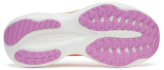 Кроссовки женские Saucony Ride 19 Fire/Orchid - Фото 2 большая