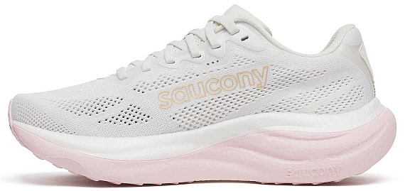 Кроссовки женские Saucony Ride 19 White/Silk - Фото 5 большая