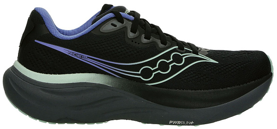 Кроссовки женские Saucony Ride 19 Black/Calm - Фото 1 большая