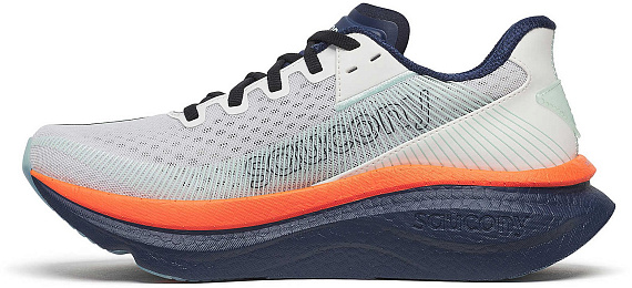 Кроссовки женские Saucony Endorphin Azura White/Navy - Фото 5 большая