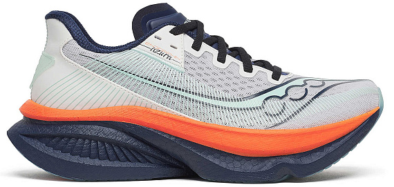 Кроссовки женские Saucony Endorphin Azura White/Navy - Фото 1 большая