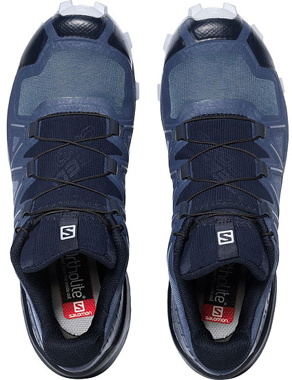 Кроссовки женские Salomon Speedcross 5 Sargasso S/Navy - Фото 6 большая