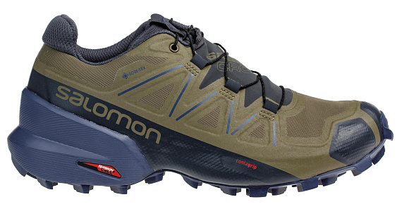 Кроссовки женские Salomon Speedcross 5 GTX Burnt Oliv - Фото 1 большая