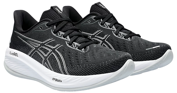 Кроссовки женские ASICS Gel-Cumulus 26 Black/Concrete - Фото 7 большая