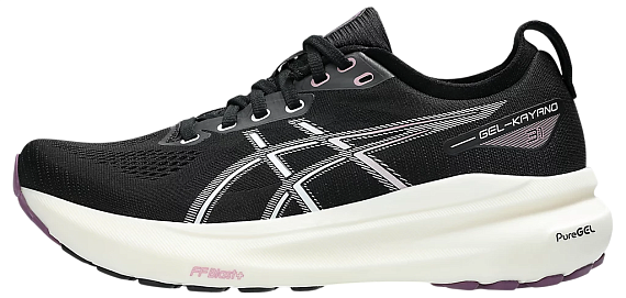 Кроссовки женские ASICS Gel-Kayano 31 Black/Pure Silver - Фото 2 большая