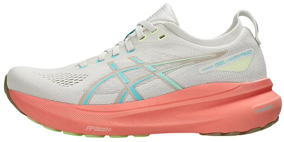 Кроссовки женские ASICS Gel-Kayano 31 Birch/Energy Aqua - Фото 2 большая