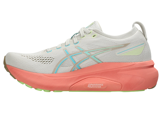 Кроссовки женские ASICS Gel-Kayano 31 Birch/Energy Aqua - Фото 6 большая