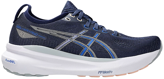 Кроссовки женские ASICS Gel-Kayano 31 Indigo Blue/Pure Silver - Фото 1 большая