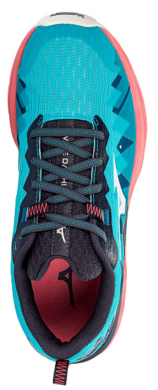 Кроссовки женские Mizuno Wave Daichi 6 Гол/Бел/Роз - Фото 3 большая
