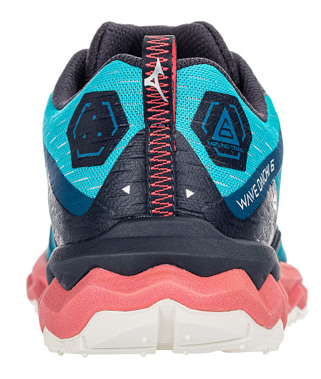 Кроссовки женские Mizuno Wave Daichi 6 Гол/Бел/Роз - Фото 4 большая