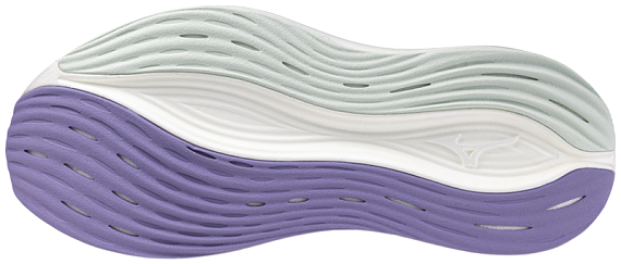 Кроссовки женские Mizuno Neo Zen HintMint/IndiaInk/PaisleyPurpl - Фото 2 большая