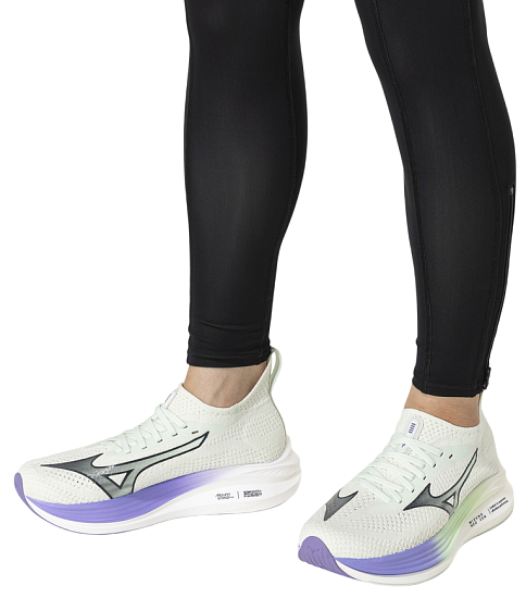 Кроссовки женские Mizuno Neo Zen HintMint/IndiaInk/PaisleyPurpl - Фото 7 большая