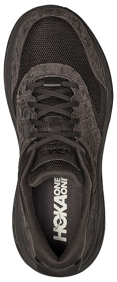 Кроссовки Hoka X Engineered Garments Bondi L Brown Croc Leather - Фото 5 большая