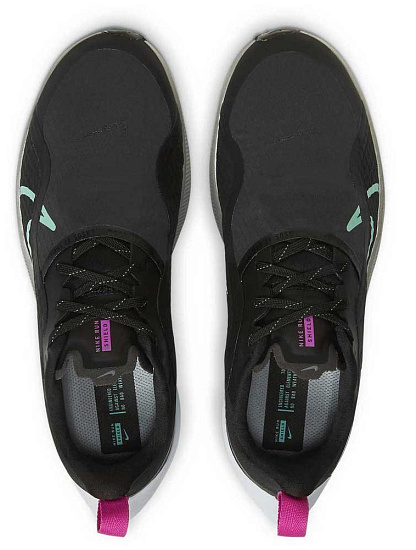 Кроссовки женские Nike Air Zoom Pegasus 37 Shield Black/Dark Smoke Grey/Obsidian Mist/Aurora Green - Фото 4 большая