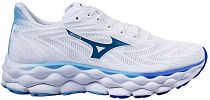 Кроссовки женские Mizuno Wave Sky 8 White/Laser Blue/Mugen Blue