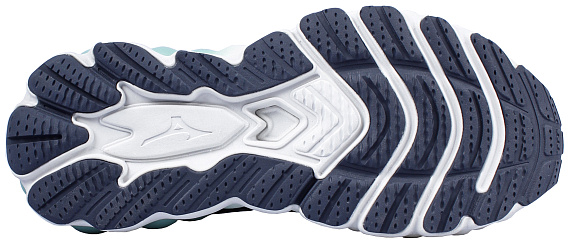Кроссовки женские Mizuno Wave Sky 8 India Ink/Neo Silver/Dusty Jad - Фото 4 большая