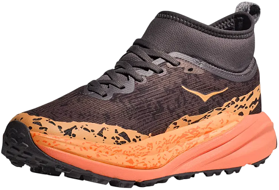 Кроссовки женские Hoka Speedgoat 6 Mid Gtx Galaxy/Guava - Фото 3 большая