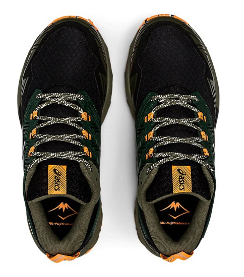 Кроссовки женские ASICS GEL-Fujitrabuco 8 Mantle Green/Black - Фото 3 большая