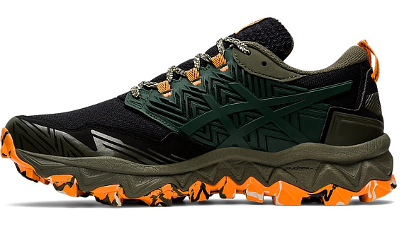 Кроссовки женские ASICS GEL-Fujitrabuco 8 Mantle Green/Black - Фото 8 большая