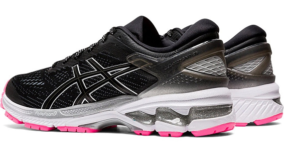 Кроссовки женские ASICS GEL-Kayano 26 Lite-Show Black/Black - Фото 6 большая