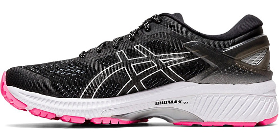 Кроссовки женские ASICS GEL-Kayano 26 Lite-Show Black/Black - Фото 8 большая