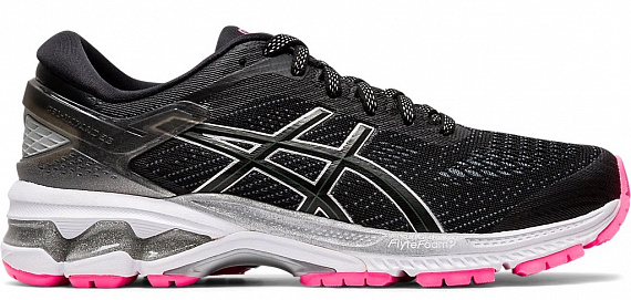 Кроссовки женские ASICS GEL-Kayano 26 Lite-Show Black/Black - Фото 1 большая