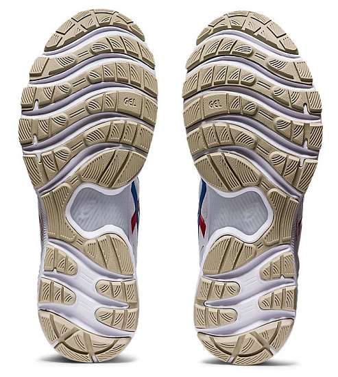 Кроссовки женские ASICS GEL-Nimbus 22 White/Electric Blue - Фото 3 большая
