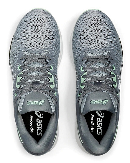 Кроссовки женские ASICS Evoride Piedmont Grey/Mint Tint - Фото 3 большая