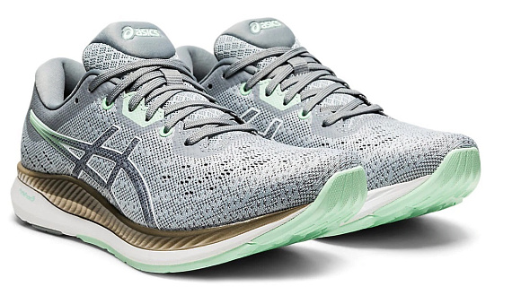 Кроссовки женские ASICS Evoride Piedmont Grey/Mint Tint - Фото 5 большая