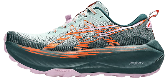 Кроссовки женские ASICS Trabuco Max 4 Cold Moss/Nova Orange - Фото 2 большая