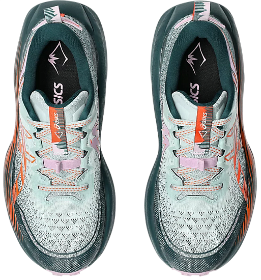 Кроссовки женские ASICS Trabuco Max 4 Cold Moss/Nova Orange - Фото 4 большая