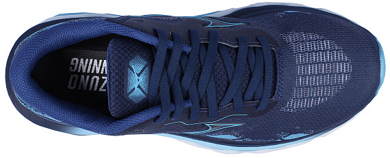 Кроссовки женские Mizuno Wave Horizon 7 Pageant Blue/Mercury Blue/Plei - Фото 5 большая