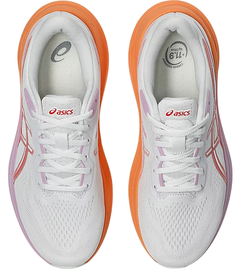 Кроссовки женские ASICS Gt-1000 13 White/Coral Reef - Фото 4 большая