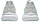 Кроссовки женские ASICS Gt-2000 13 Pure Aqua/White - Фото 4 малая