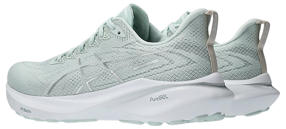 Кроссовки женские ASICS Gt-2000 13 Pure Aqua/White - Фото 6 большая