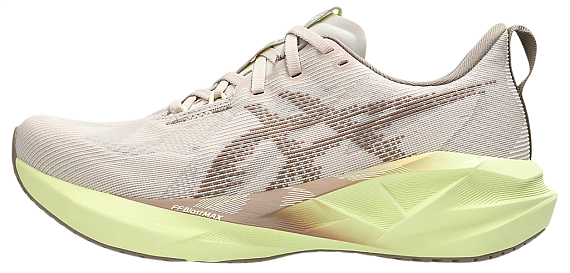 Кроссовки женские ASICS Novablast 5 Mineral Beige/Taupe Grey - Фото 2 большая