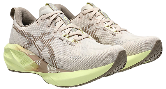 Кроссовки женские ASICS Novablast 5 Mineral Beige/Taupe Grey - Фото 8 большая