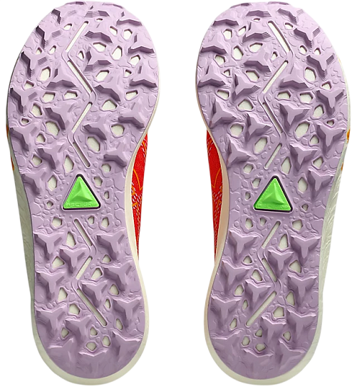 Кроссовки женские ASICS Fujispeed 3 Nova Orange/Light Ube - Фото 3 большая