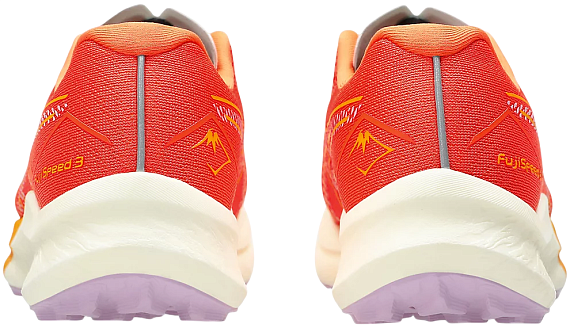 Кроссовки женские ASICS Fujispeed 3 Nova Orange/Light Ube - Фото 5 большая