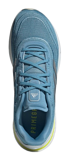 Кроссовки женские Adidas Supernova Hazy Blue/Halo Blue/Acid Yellow - Фото 3 большая