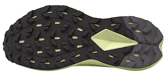 Кроссовки женские The North Face Vectiv Enduris 4 Transcendent Grey/Lemon Mist - Фото 2 большая