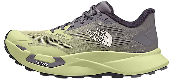 Кроссовки женские The North Face Vectiv Enduris 4 Transcendent Grey/Lemon Mist - Фото 5 большая