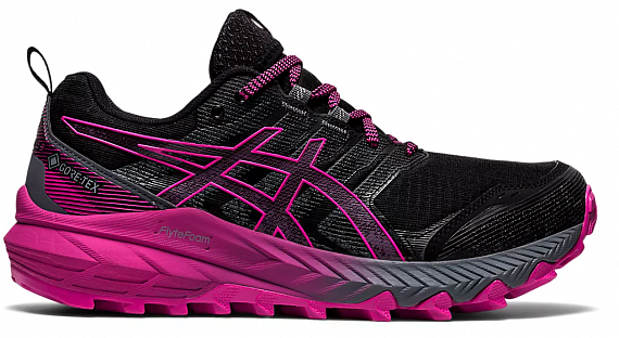 Кроссовки женские ASICS Gel-Trabuco 9 GTX Black/Digital Grape - Фото 1 большая