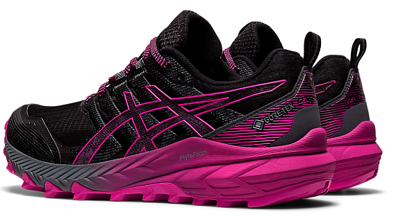 Кроссовки женские ASICS Gel-Trabuco 9 GTX Black/Digital Grape - Фото 4 большая