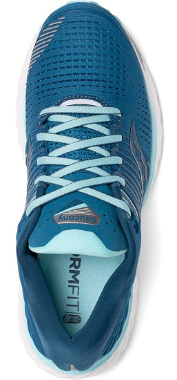 Кроссовки женские Saucony Triumph 17 Blue/Aqua - Фото 4 большая