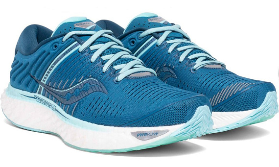 Кроссовки женские Saucony Triumph 17 Blue/Aqua - Фото 5 большая