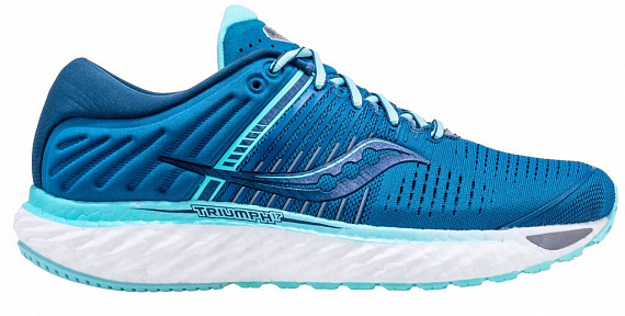 Кроссовки женские Saucony Triumph 17 Blue/Aqua - Фото 1 большая