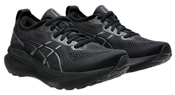 Кроссовки женские ASICS Gel-Kayano 31 Black/Black - Фото 2 большая